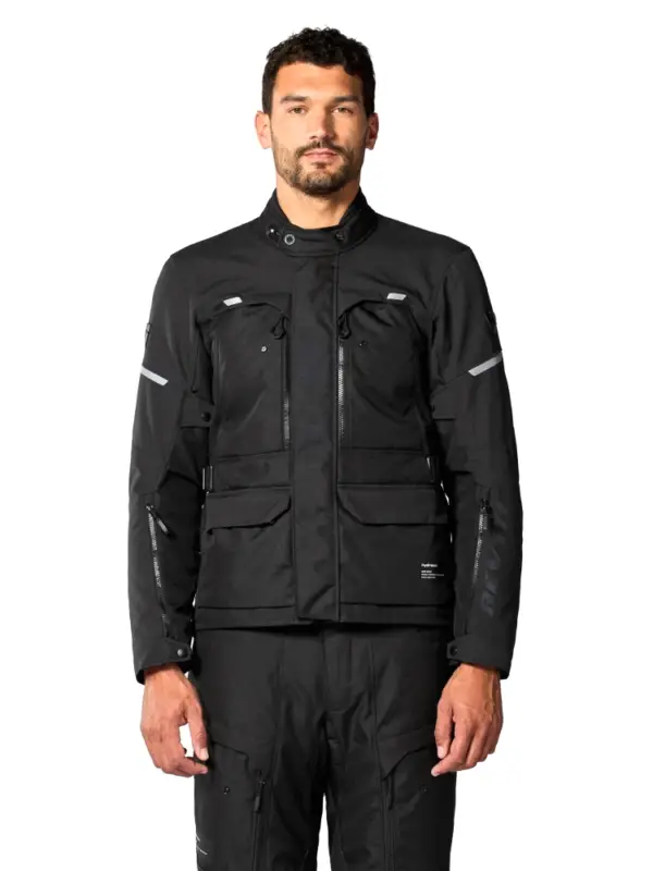 Wyprzedaż Kurtka motocyklowa tekstylna REV’IT! Outback 5 H2O czarna