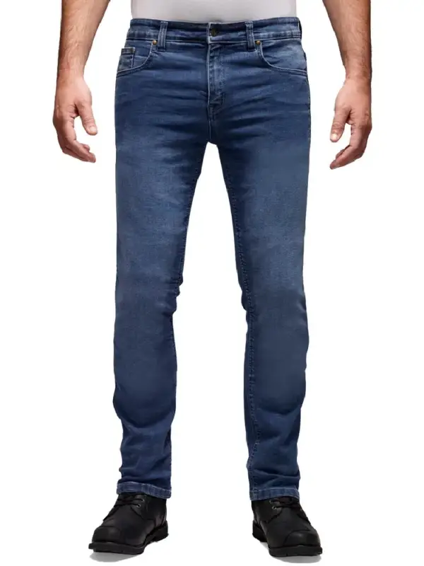 Jeansy motocyklowe Modeka Rooke niebieskie Wyjątkowa oferta