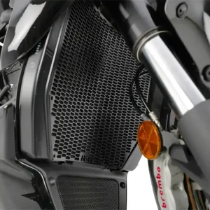 Bezpieczna płatność Osłona chłodnicy R&G Racing Ducati V4 (23-) czerwona