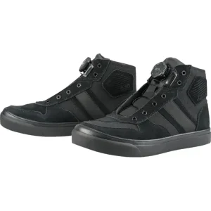 Buty motocyklowe Icon Dog Days CE czarne Bezpieczne zakupy