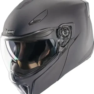 Szybka dostawa Kask modułowy Icon Threshold™ Solid czarny matowy