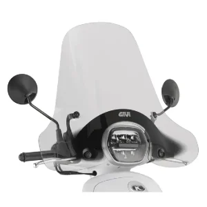 Wyprzedaż Szyba do skutera GIVI przezroczysta Yamaha D'elight 114 (13-16)/ Kymco Filly 50 (25-) [bez mocowania]