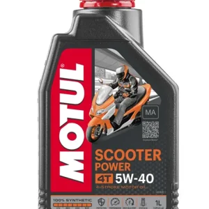 Olej silnikowy Motul Scooter Power 4T 5W40 syntetyczny [pojemność: 1 L] Tylko do końca tygodnia