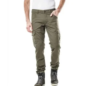 Bestseller Jeansy motocyklowe Mottowear Helios zielone