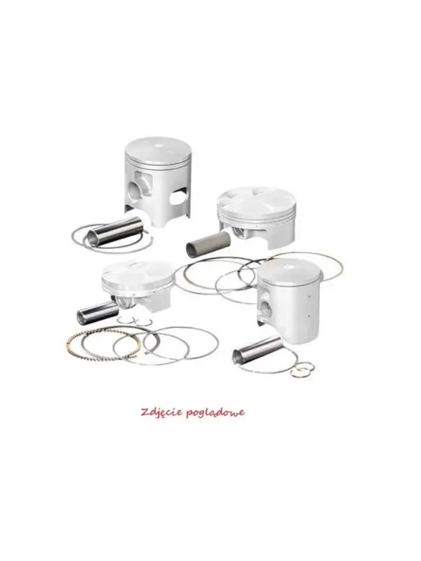 Łatwy zwrot Tłok kompletny ProX Suzuki RM-Z 250 (07-09) 4T "ART" 13.4:1 (76.97mm) selekcja B