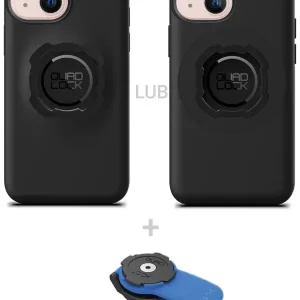 Zestaw: etui na telefon iPhone 13 mini + uchwyt kulowy Quad Lock Ekspresowa dostawa