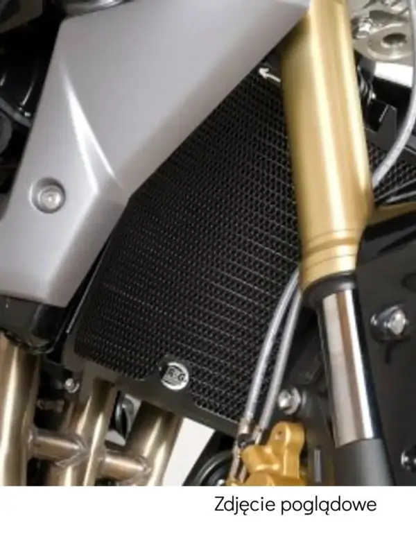 Zamów dziś Osłona chłodnicy R&G aluminiowa do Triumph Street Triple (13-) szara
