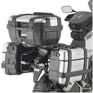 Bezpieczne zakupy Stelaż kufrów bocznych Monokey V35, V37 GIVI PL ONE-FIT Honda CB 500 X (19-23)/ NX 500 (24-) [mocowany za pomocą adaptera]