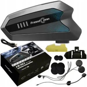 Bestseller Interkom motocyklowy FreedConn Hero V2 EU (1 zestaw)